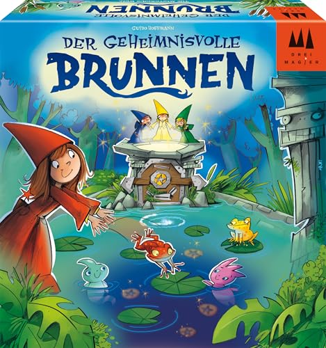 Schmidt Spiele 40815 Der geheimnisvolle Brunnen, DREI Magier Kinderspiel von Schmidt