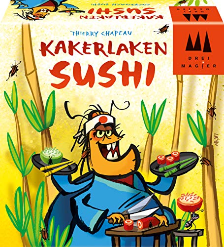 Schmidt Spiele 40885 Kakerlaken Sushi, DREI Magier Spiele, Reaktionsspiel, bunt Schmidt Spiele 40885 Kakerlaken Sushi, DREI Magier Spiele, Reaktionsspiel, bunt von Schmidt
