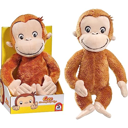 Schmidt Spiele 42740 Coco der neugierige AFFE, Plüschfigur, 26 cm, bunt & 42738 Coco der neugierige AFFE, Plüschfigur 17,5 cm Schmidt Spiele 42740 Coco der neugierige AFFE, Plüschfigur, 26 cm, bunt & 42738 Coco der neugierige AFFE, Plüschfigur 17,5 cm von Schmidt