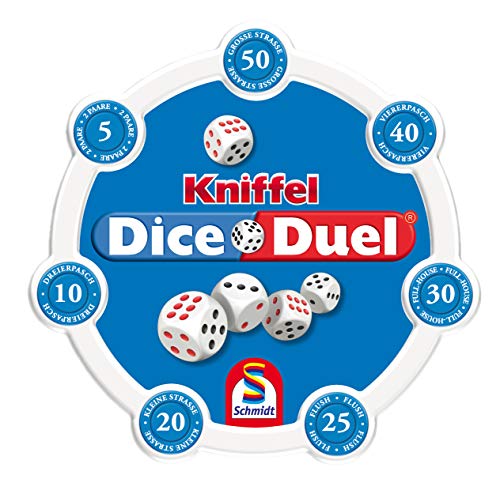 Schmidt Spiele 49353 Kniffel Dice Duel, Würfel-und Familienspiel, bunt von Schmidt