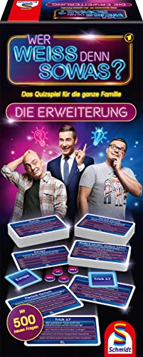 Schmidt Spiele 49375 Wer Weiss denn sowas, Das Quizspiel-Die Erweiterung, Bunt Schmidt Spiele 49375 Wer Weiss denn sowas, Das Quizspiel-Die Erweiterung, Bunt von Schmidt