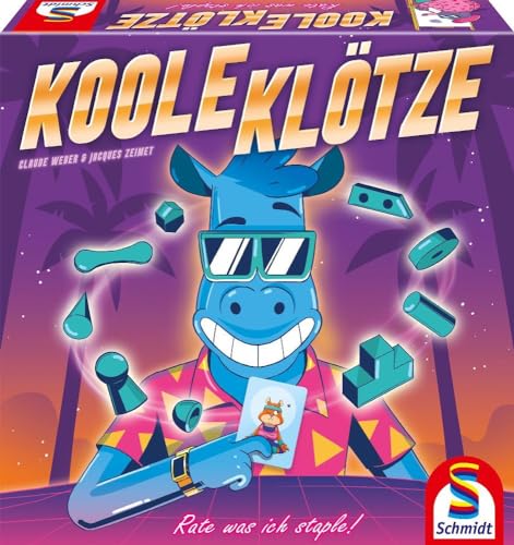 Schmidt Spiele 49414 Koole Klötze, Familienspiel, Party und Actionspiel von Schmidt