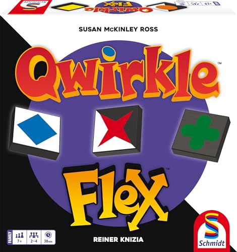 Schmidt Spiele 49469 Qwirkle Flex, Legespiel ab 7 Jahren Schmidt Spiele 49469 Qwirkle Flex, Legespiel ab 7 Jahren von Schmidt