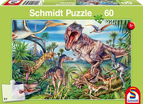 Schmidt Spiele 56193 Bei den Dinosauriern, 60 Teile Kinderpuzzle Schmidt Spiele 56193 Bei den Dinosauriern, 60 Teile Kinderpuzzle von Schmidt