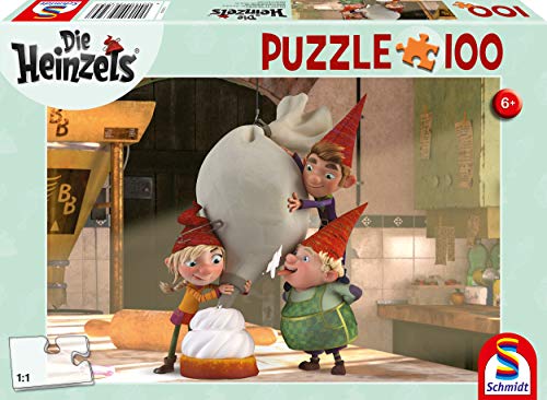 Schmidt Spiele 56325 Die Heinzels, Backstube, Kinderpuzzle, 100 Teile, bunt Schmidt Spiele 56325 Die Heinzels, Backstube, Kinderpuzzle, 100 Teile, bunt von Schmidt