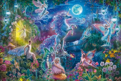Schmidt Spiele 56576 Das Märchen vom Einhorn, 150 Teile Kinderpuzzle aus Graspappe Schmidt Spiele 56576 Das Märchen vom Einhorn, 150 Teile Kinderpuzzle aus Graspappe von Schmidt
