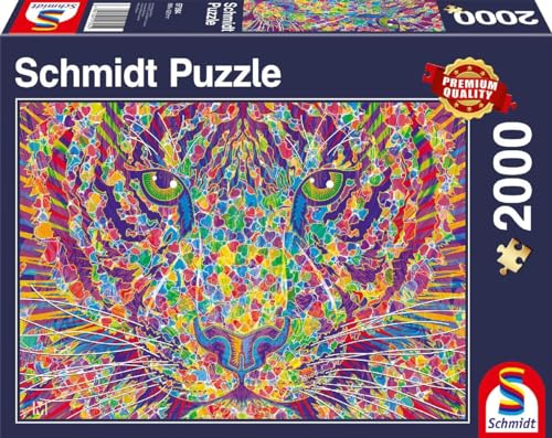 Schmidt Spiele 57394 Wild at Heart, Tiger, 2000 Teile Puzzle Schmidt Spiele 57394 Wild at Heart, Tiger, 2000 Teile Puzzle von Schmidt