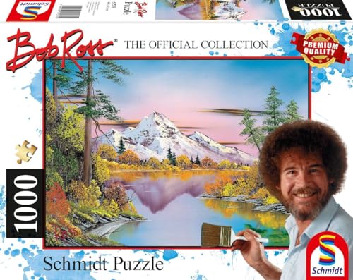 Schmidt Spiele 57535 Bob Ross, Spiegelungen, 1000 Teile Puzzle Schmidt Spiele 57535 Bob Ross, Spiegelungen, 1000 Teile Puzzle von Schmidt