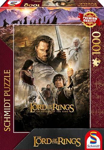 Schmidt Spiele 58550 Herr dr Ringe, The Return of The Ring, 1000 Teile Puzzle Schmidt Spiele 58550 Herr dr Ringe, The Return of The Ring, 1000 Teile Puzzle von Schmidt