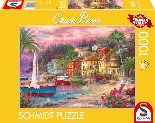 Schmidt Spiele 58556 Chuck Pinson, Küstenzauber, 1000 Teile Puzzle Schmidt Spiele 58556 Chuck Pinson, Küstenzauber, 1000 Teile Puzzle von Schmidt
