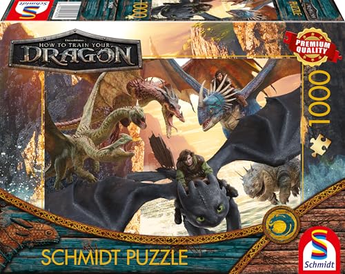 Schmidt Spiele 58582 Drachenzähmen leicht gemacht, Ready to Strike, 1000 Teile Puzzle Schmidt Spiele 58582 Drachenzähmen leicht gemacht, Ready to Strike, 1000 Teile Puzzle von Schmidt