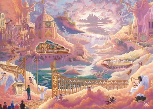 Schmidt Spiele 58608 Himmelreich, Zac Kinkade, 1000 Teile Puzzle von Schmidt