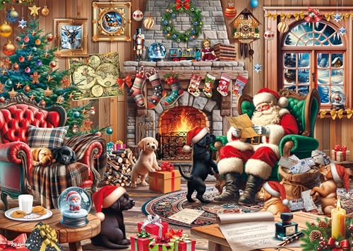 Schmidt Spiele 58872 Gemütliche Weihnachten, 1000 Teile Puzzle von Schmidt
