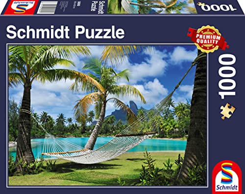Schmidt Spiele 58969 Auszeit unter Palmen, 1000 Teile Puzzle Schmidt Spiele 58969 Auszeit unter Palmen, 1000 Teile Puzzle von Schmidt