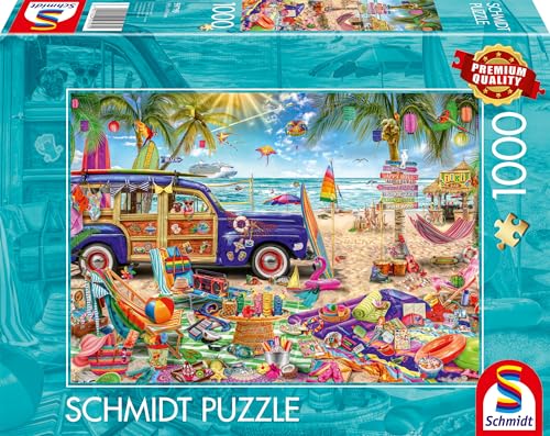 Schmidt Spiele 59793 Sonnige Auszeit am Strand, 1000 Teile Puzzle Schmidt Spiele 59793 Sonnige Auszeit am Strand, 1000 Teile Puzzle von Schmidt