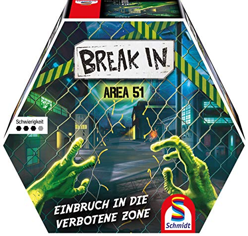 Schmidt Spiele Militaire 49380 Break In, Area 51, Rätselspiel, Actionspiel, Medium Schmidt Spiele Militaire 49380 Break In, Area 51, Rätselspiel, Actionspiel, Medium von Schmidt