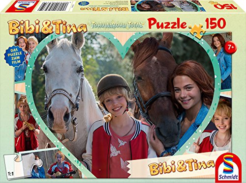 Schmidt Spiele Puzzle 56235 - Bibi und Tina zum Film 4, Mädchenfreundschaft, 150 Teile Schmidt Spiele Puzzle 56235 - Bibi und Tina zum Film 4, Mädchenfreundschaft, 150 Teile von Schmidt
