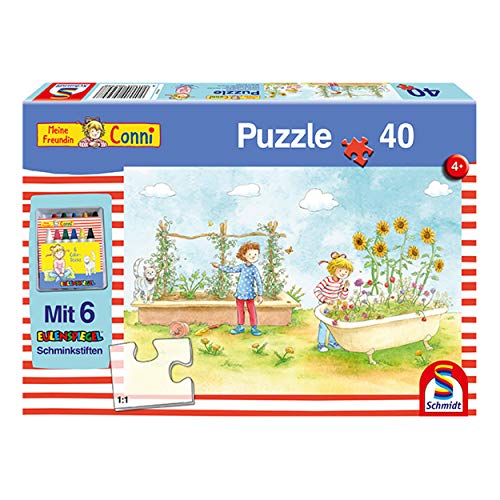 Schmidt Spiele Puzzle 56258 Meine Freundin Conni, im Blumengarten, 40 Teile Schmidt Spiele Puzzle 56258 Meine Freundin Conni, im Blumengarten, 40 Teile von Schmidt