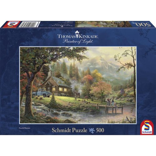 Schmidt Spiele Puzzle 58465 - Thomas Kinkade, Idylle am Fluss, 500 Teile Puzzle Schmidt Spiele Puzzle 58465 - Thomas Kinkade, Idylle am Fluss, 500 Teile Puzzle von Schmidt