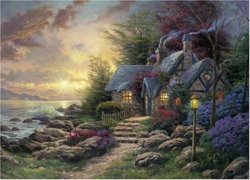 Schmidt Spiele - Thomas Kinkade, Sonnenuntergang am Meer, 6000 Teile Puzzle Schmidt Spiele - Thomas Kinkade, Sonnenuntergang am Meer, 6000 Teile Puzzle von Schmidt