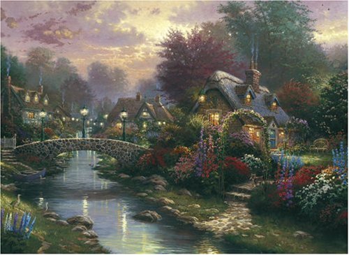 Schmidt Spiele - Thomas Kinkade, Verträumtes Dorf, 1000 Teile Puzzle Schmidt Spiele - Thomas Kinkade, Verträumtes Dorf, 1000 Teile Puzzle von Schmidt