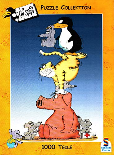 Schmidt Spiele - Uli Stein, Tierische Pyramide, 1000 Teile Puzzle von Schmidt