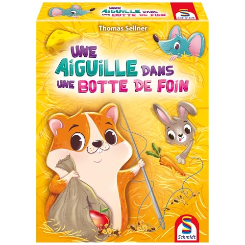 Schmidt Spiele - Une Aiguille Dans une Botte de Foin - Jeu de Cartes - Partie Stratégique et Rapide - Format Compacte - 2 à 4 joueurs - Français - 88530 Schmidt Spiele - Une Aiguille Dans une Botte de Foin - Jeu de Cartes - Partie Stratégique et Rapide - Format Compacte - 2 à 4 joueurs - Français - 88530 von Schmidt