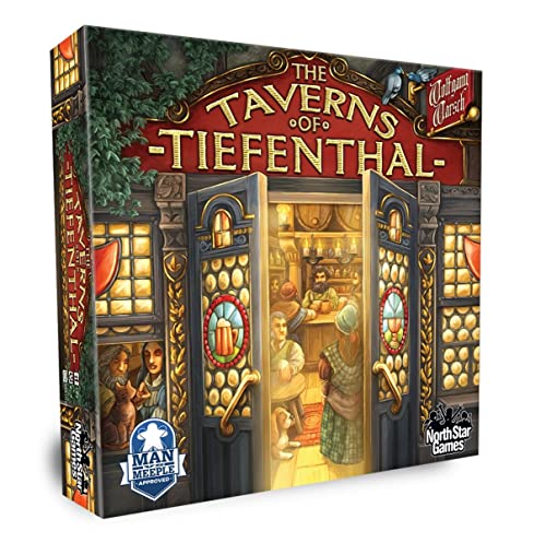 Schmidt , The Taverns of Tiefenthal , Board Game , Ages 12+ , 2 to 4 Players , 60 mins Minutes Playing Time von Schmidt Spiele