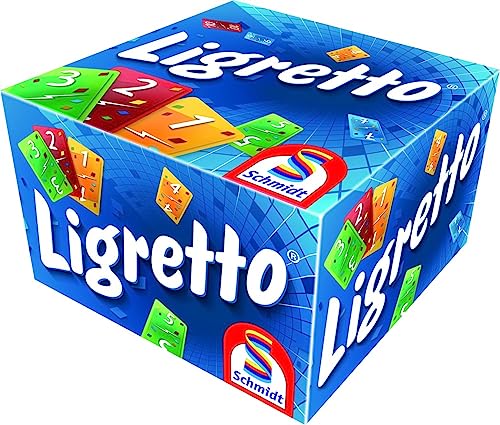 Schmidt Ligretto-Kartenspiel, Blaue Edition von Schmidt Spiele