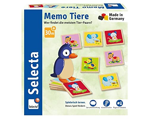 Selecta Memo Tiere (Kinderspiel) von Schmidt