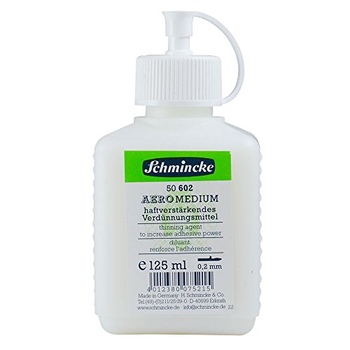 Schmincke AERO MEDIUM Verdünnungsmittel, haftverstärkendes Verdünnungsmittel für Aero Color Professional, erhöht Wisch- und Wasserbeständigkeit,125 ml Schmincke AERO MEDIUM Verdünnungsmittel, haftverstärkendes Verdünnungsmittel für Aero Color Professional, erhöht Wisch- und Wasserbeständigkeit,125 ml von Schmincke