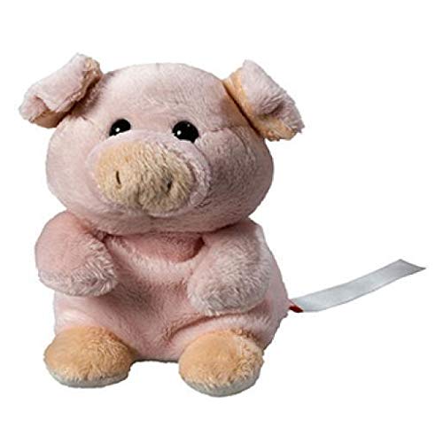 Schmoozies XXL Schwein Stofftier Schmusetier Kuscheltier Plüschtier Teddy Bildschirmreiniger von Schmoozies