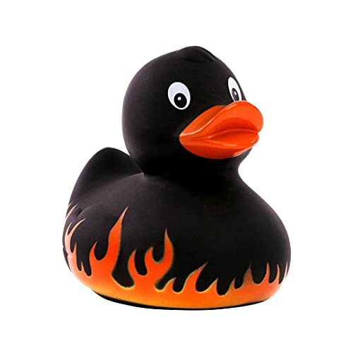 Schnabels Quietsche-Ente Flammen - Das heiße Geschenk für alle, die aus der Masse herausstechen wollen! von Schnabels