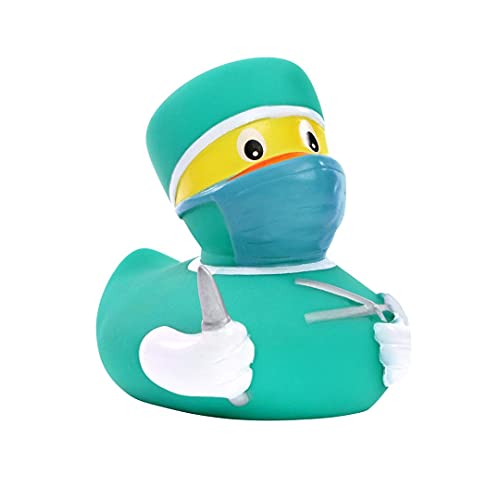 Schnabels Quietsche-Ente Chirurg - Das geschickte Geschenk für Chirurgen, Ärzte, Veterinäre und Patienten - Dein Enten-Chirurg mit grünem Kittel meistert jeden Eingriff mit Bravour Schnabels Quietsche-Ente Chirurg - Das geschickte Geschenk für Chirurgen, Ärzte, Veterinäre und Patienten - Dein Enten-Chirurg mit grünem Kittel meistert jeden Eingriff mit Bravour von Schnabels
