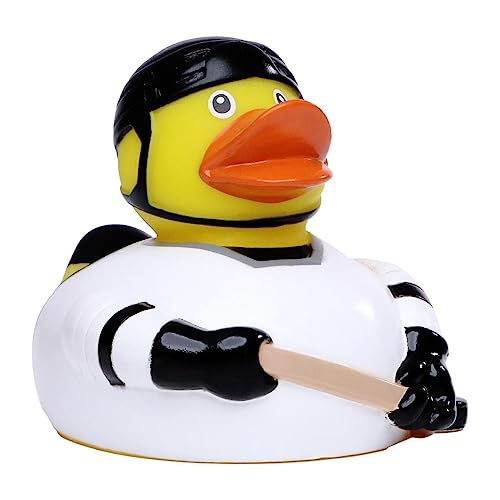 Schnabels Quietsche-Ente Eishockeyspieler - Freeze! Ente auf EIS! Diese Badeente Steht für die coolste Sportart überhaupt Schnabels Quietsche-Ente Eishockeyspieler - Freeze! Ente auf EIS! Diese Badeente Steht für die coolste Sportart überhaupt von Schnabels