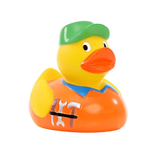 Schnabels Quietsche-Ente Handwerker - Geschenk für Geburt Geburtstag Namenstag Kinder Baby Freund-in Mädchen Junge - Spielzeug Bade-Ente Badewanne Deko Schnabels Quietsche-Ente Handwerker - Geschenk für Geburt Geburtstag Namenstag Kinder Baby Freund-in Mädchen Junge - Spielzeug Bade-Ente Badewanne Deko von Schnabels