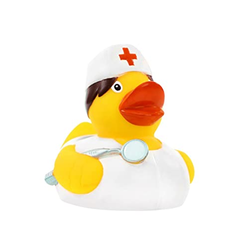 Schnabels Quietsche-Ente Krankenschwester - Das süße Geschenk zum Geburtstag, zur Genesung oder einfach nur Zwischendurch - Quietschgelbe Freude zum Anfassen von Schnabels