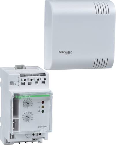 Schneider Electric CCT15841 Temperaturregler 0 bis 26°C (L x B x H) 65 x 45 x 85mm von Schneider Electric