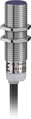 Telemecanique Induktiver Näherungsschalter M12 bündig PNP, Schließer, Digital XS112BLPAL2 von Telemecanique