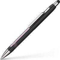 SCHNEIDER 138704 Kugelschreiber Epsilon Touch schwarz-pink, Mine 755 XB blau von Schneider