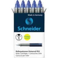 SCHNEIDER 185203 Tintenrollerpatronen Universal 852 blau, 5er Schachtel SCHNEIDER 185203 Tintenrollerpatronen Universal 852 blau, 5er Schachtel von Schneider