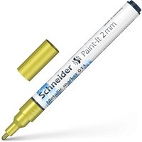 SCHNEIDER ML01101063 Metallicmarker 011 Paint-It 2 mm yellow metallic von Schneider