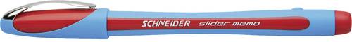 Schneider Kugelschreiber Slider Memo XB 150202 rot, hellblau 1,4mm von Schneider Schreibgeräte