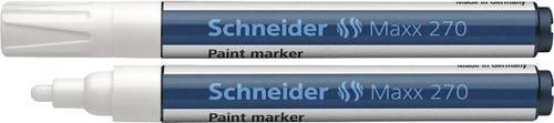 Schneider Schreibgeräte Maxx 270 127049 Lackmarker Weiß 1 mm, 3mm von Schneider Schreibgeräte