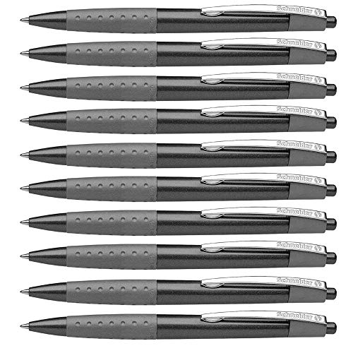 Schneider Loox Druck-Kugelschreiber (10 Stück schwarz) von Schneider