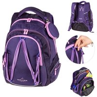 SCHNEIDERS Rucksack Twist violett 32x44x24cm von Schneiders Vienna