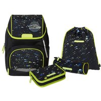 SCHNEIDERS Schultasche Ergojet Spaceship 6teilig Black von Schneiders Vienna