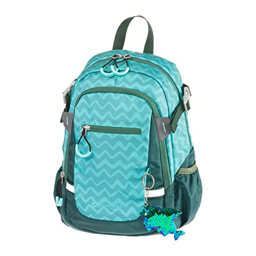 Schneiders 49465-064 - Kinderrucksack Sharky, ca. 25 x 35 x 12 cm, Rucksack für Kinder mit 11 Liter Volumen, 3 Fächern, 2 Seitentaschen und Pailletten-Anhänger Schneiders 49465-064 - Kinderrucksack Sharky, ca. 25 x 35 x 12 cm, Rucksack für Kinder mit 11 Liter Volumen, 3 Fächern, 2 Seitentaschen und Pailletten-Anhänger von Schneiders
