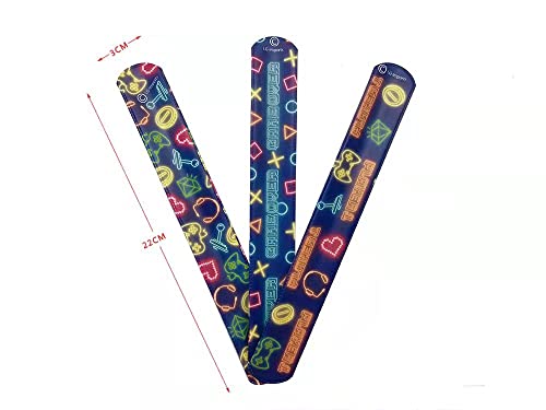 12 x Gamer Schnapparmband Zocker magische Klatscharmbänder Mitgebsel Kindergeburtstag Karneval 12 x Gamer Schnapparmband Zocker magische Klatscharmbänder Mitgebsel Kindergeburtstag Karneval von Schnooridoo