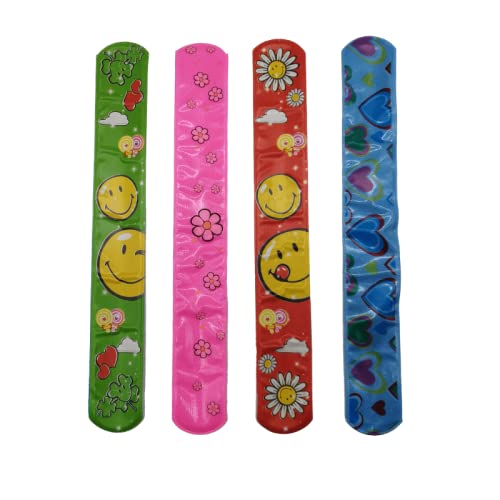 24 x Happy Schnapparmband Klatscharmband Mitgebsel Kindergeburtstag Kinderfest Schule Karneval 24 x Happy Schnapparmband Klatscharmband Mitgebsel Kindergeburtstag Kinderfest Schule Karneval von Schnooridoo